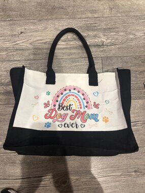 Best Dog Mom Ever Women's Tote Bag